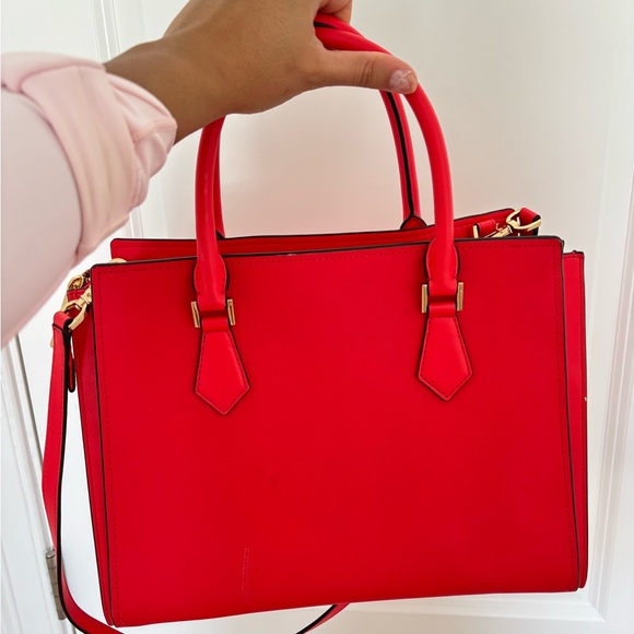 Michael Kors Vibrant Red Satchel - Picture 13 of 16